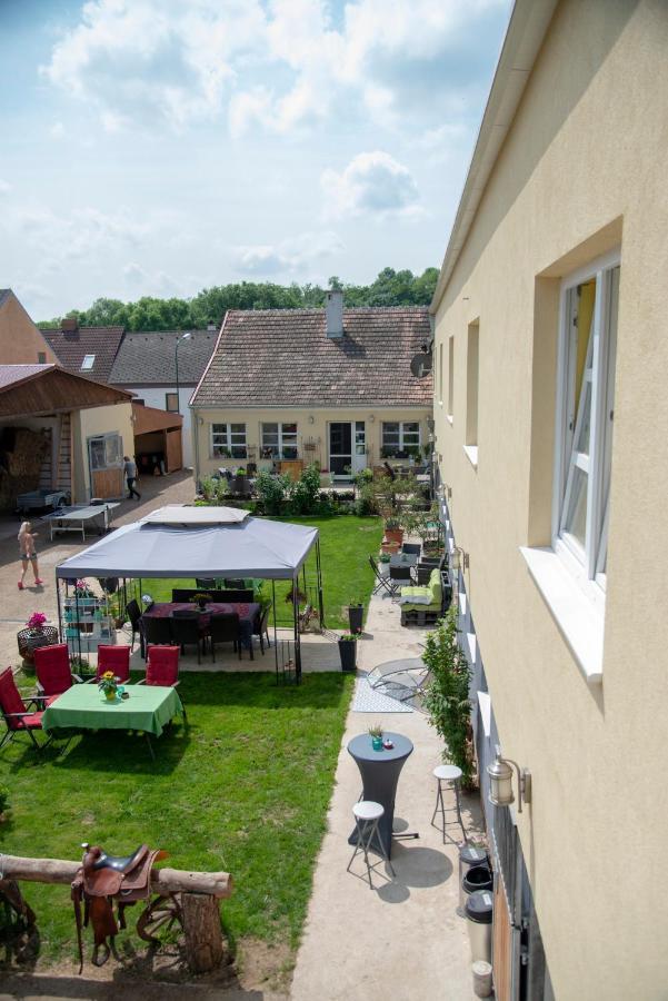 Ranchzimmer Am Hippo-Campus Reit- Und Therapiezentrum Deutsch Haslau Bagian luar foto