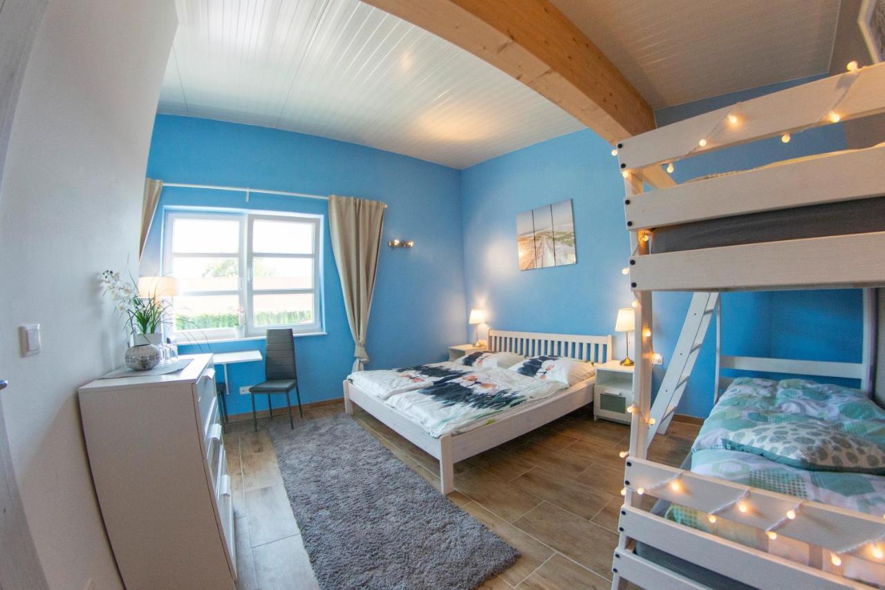 Ranchzimmer Am Hippo-Campus Reit- Und Therapiezentrum Deutsch Haslau Bagian luar foto
