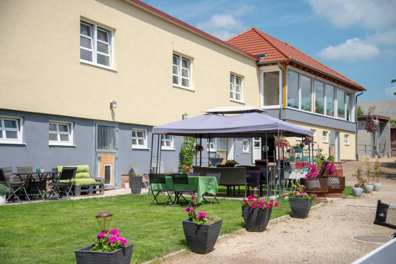 Ranchzimmer Am Hippo-Campus Reit- Und Therapiezentrum Deutsch Haslau Bagian luar foto